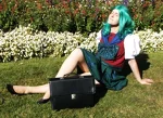 Cosplay-Cover: Michiru Kaioh (Mugen Gakuen Sommeruniform))