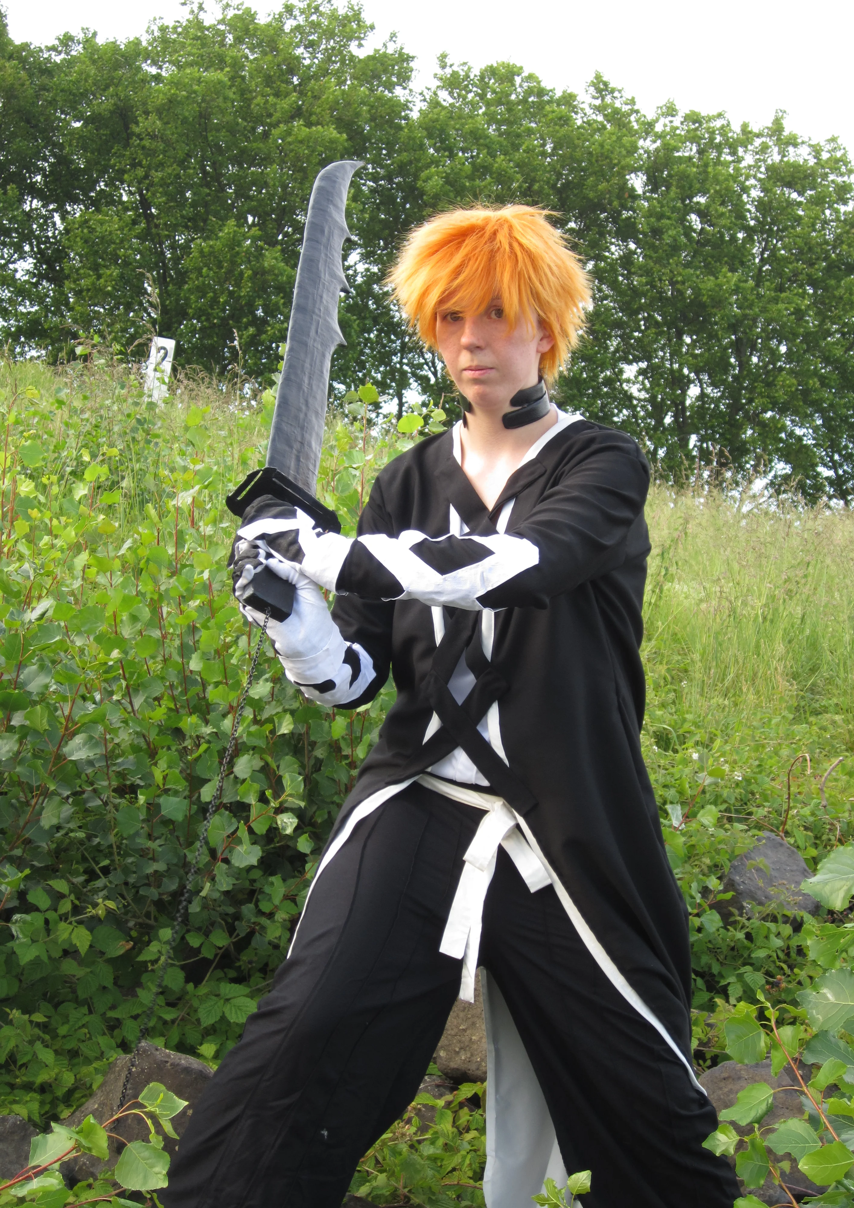 Cosplay-Cover: Ichigo Kurosaki [Bankai Version 3]