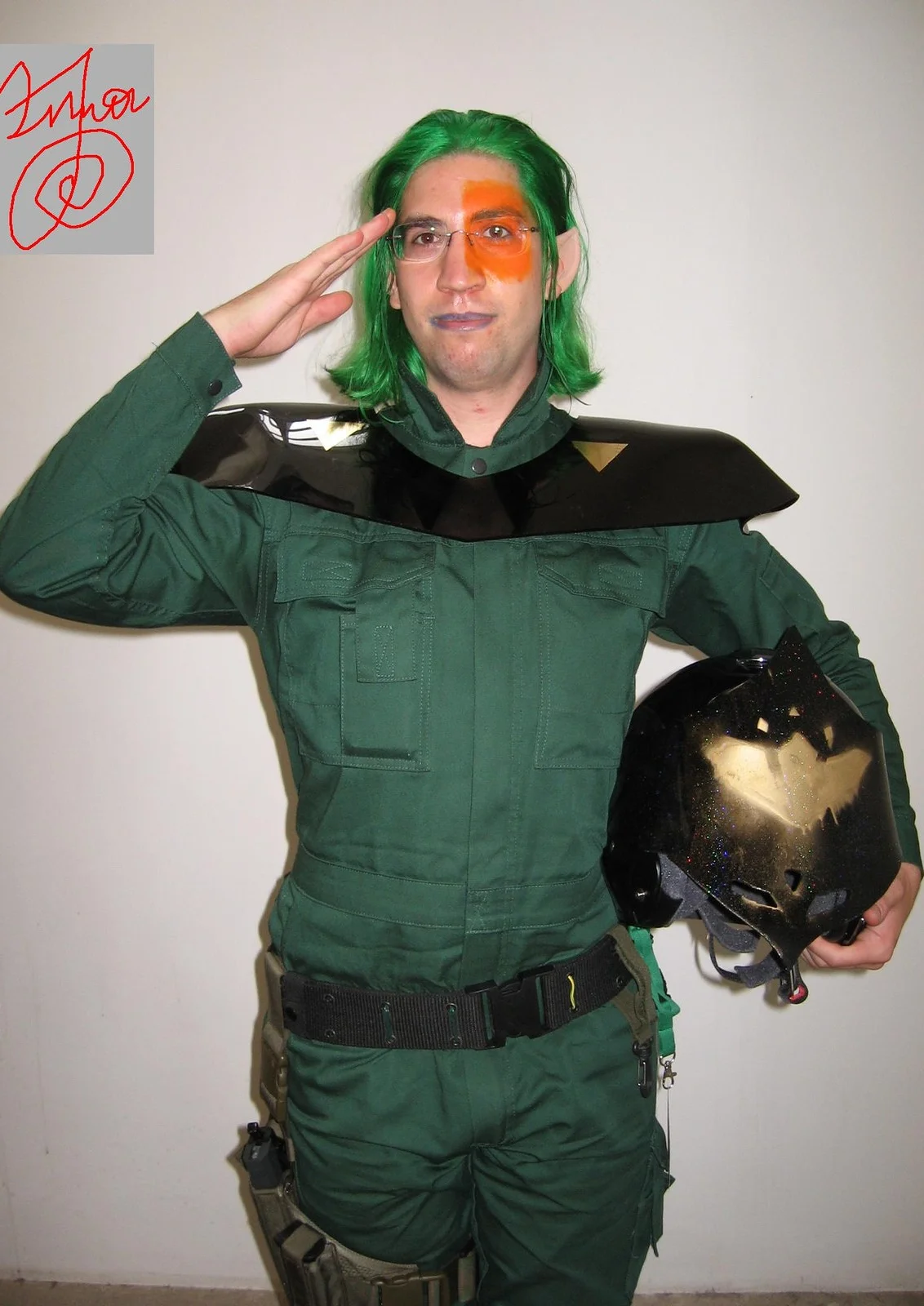 Cosplay-Cover: Mecha pilot