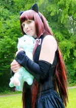 Cosplay-Cover: Konoka - Neko - black Dress