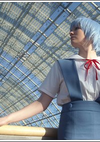 Cosplay-Cover: Rei Ayanami - Schuluniform