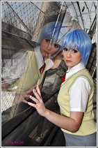 Cosplay-Cover: Rei Ayanami - alternative Schuluniform