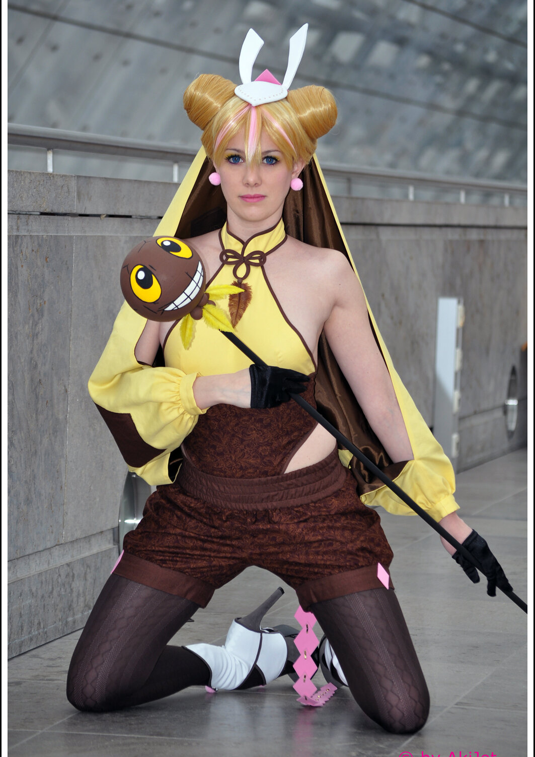 Cosplay-Cover: Girafarig Gijinka by Cowslip