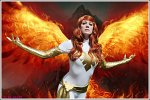 Cosplay-Cover: Jean Grey - White Phoenix