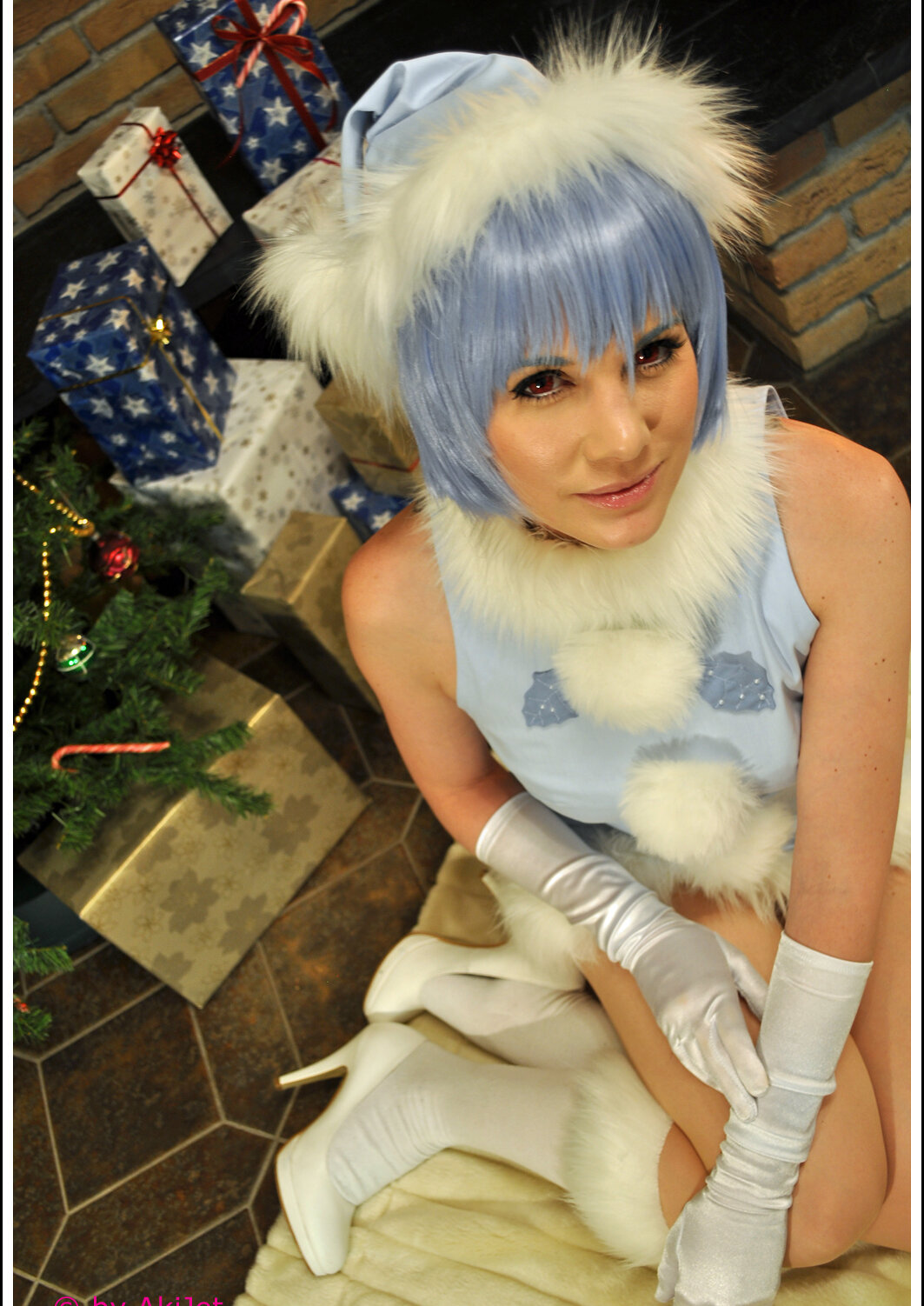 Cosplay-Cover: Rei Ayanami - X-Mas