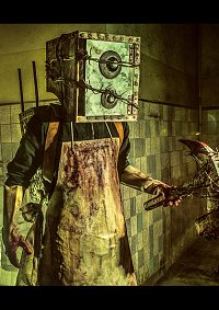 Cosplay-Cover: The Keeper (Boxman) (aus The Evil Within)