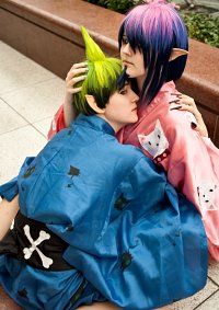 Cosplay-Cover: Amaimon im Yukata