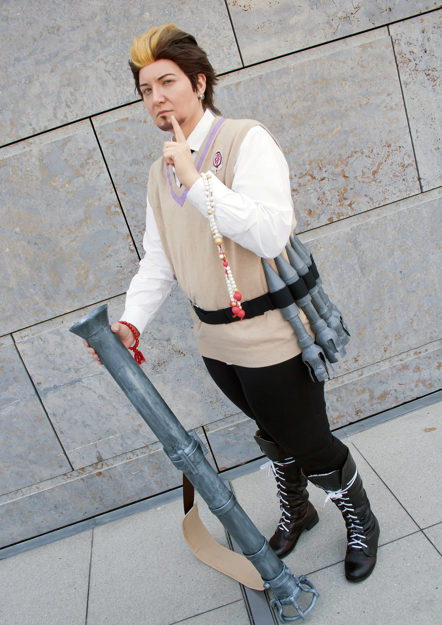 Cosplay-Cover: Ryuji Suguro (Illuminati Arc)