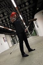 Cosplay-Cover: Negi Springfield older version suit up