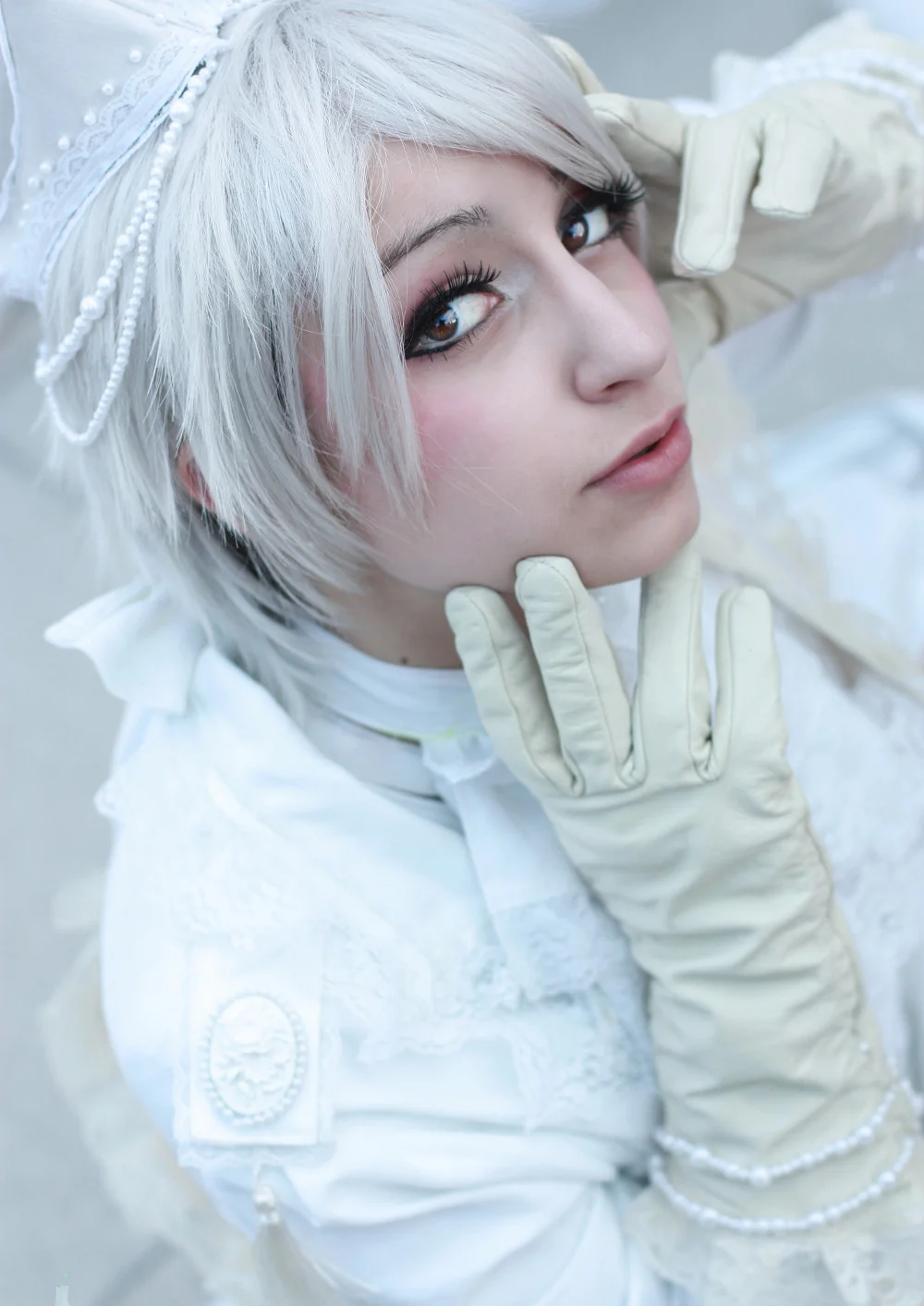 Cosplay-Cover: White Pawn  [Chess]
