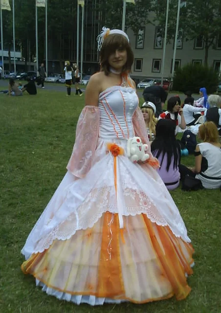 Cosplay-Cover: Sakura mit Mokona (eigene Version)