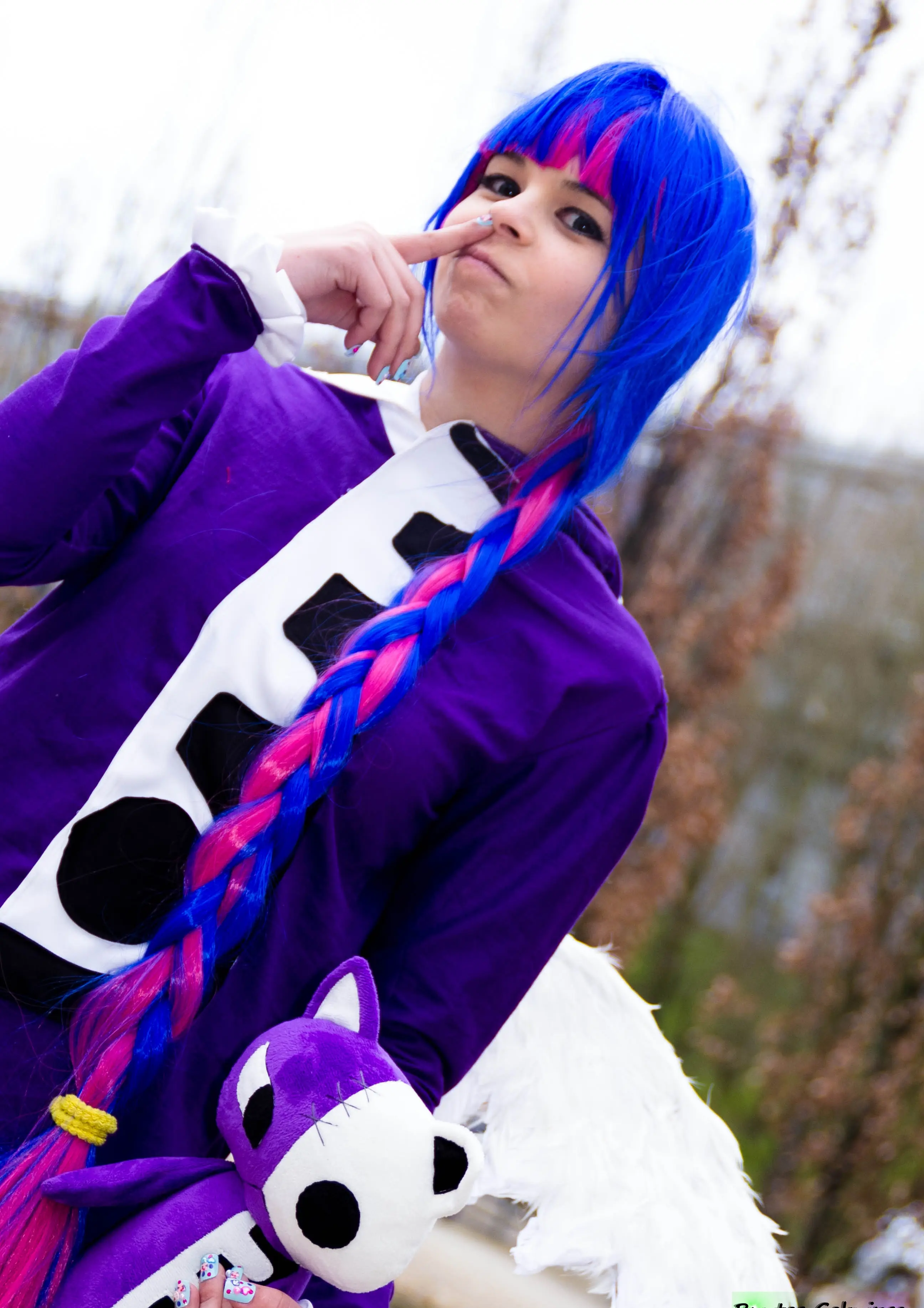 Cosplay-Cover: Anarchy Stocking ~Hononeko Hoody~