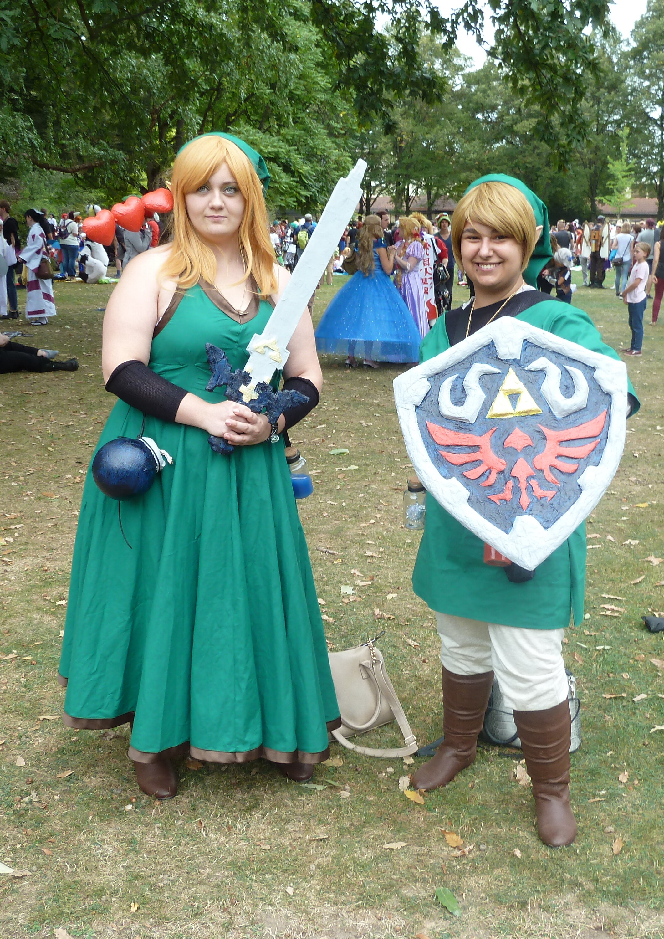 Cosplay-Cover: female Link