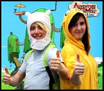 Cosplay-Cover: Finn the Human (Adventure Time)