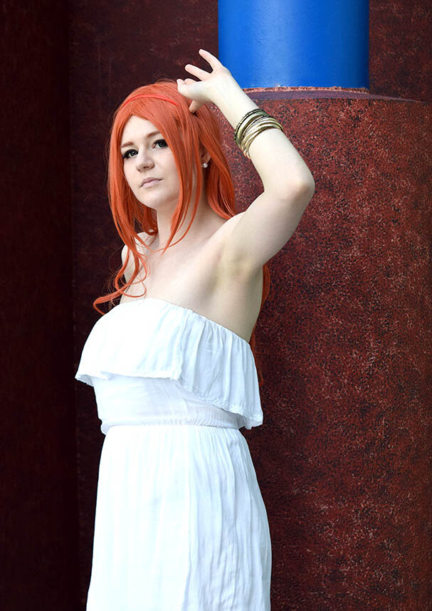 Cosplay-Cover: Nami [Movie Z - White Dress]