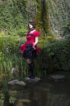Cosplay-Cover: red Lolita