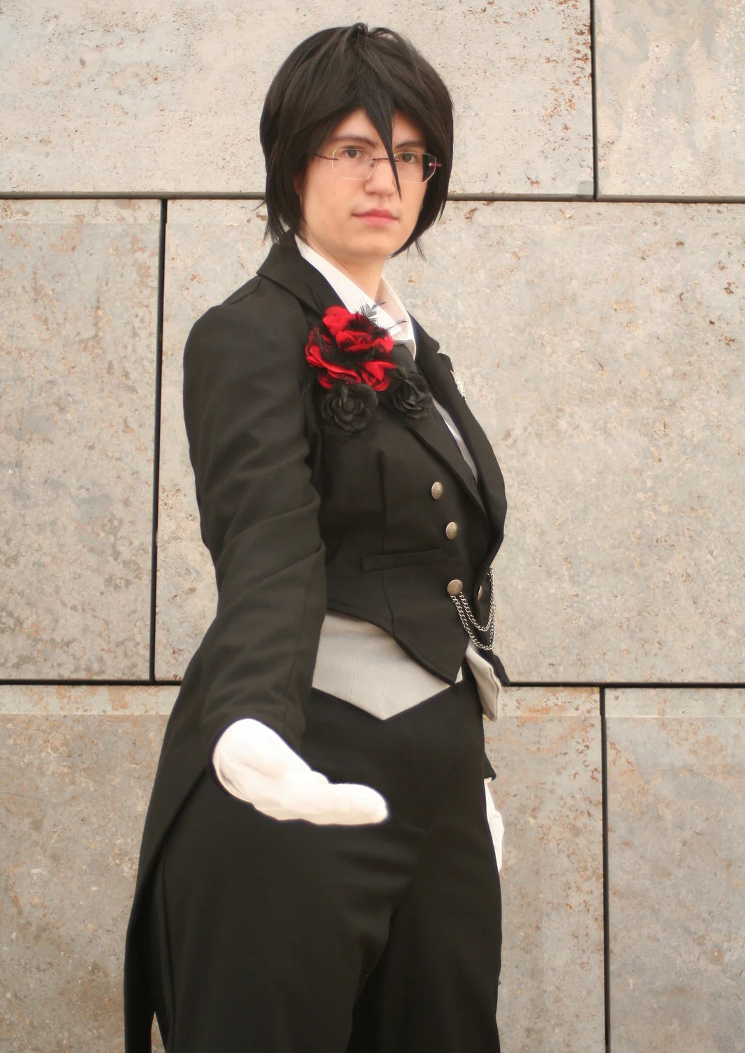 Cosplay-Cover: Sebastian Michaelis (Royal Black/Life Contract)