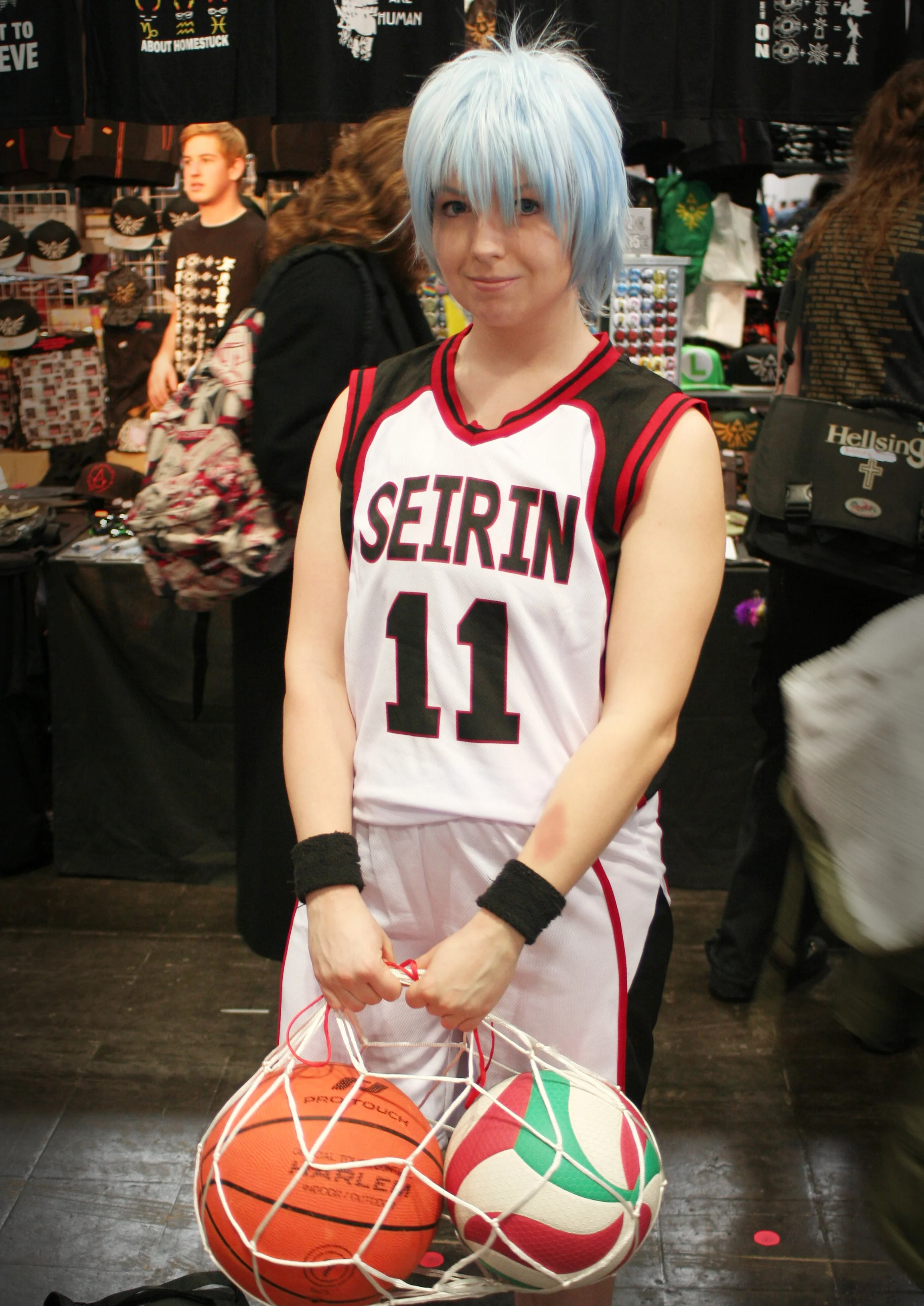 Cosplay-Cover: Kuroko Tetsuya (Seirin Trikot Winter Cup)