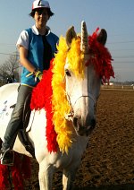 Cosplay-Cover: Ash Ketchum (Pseudo) mit Galoppa