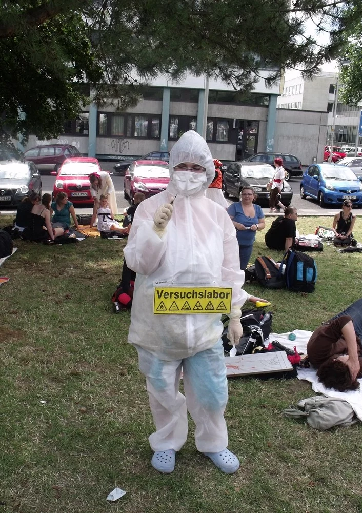 Cosplay-Cover: Laborantin(Biolabor)