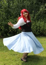 Cosplay-Cover: Ariel (Blaues Kleid)