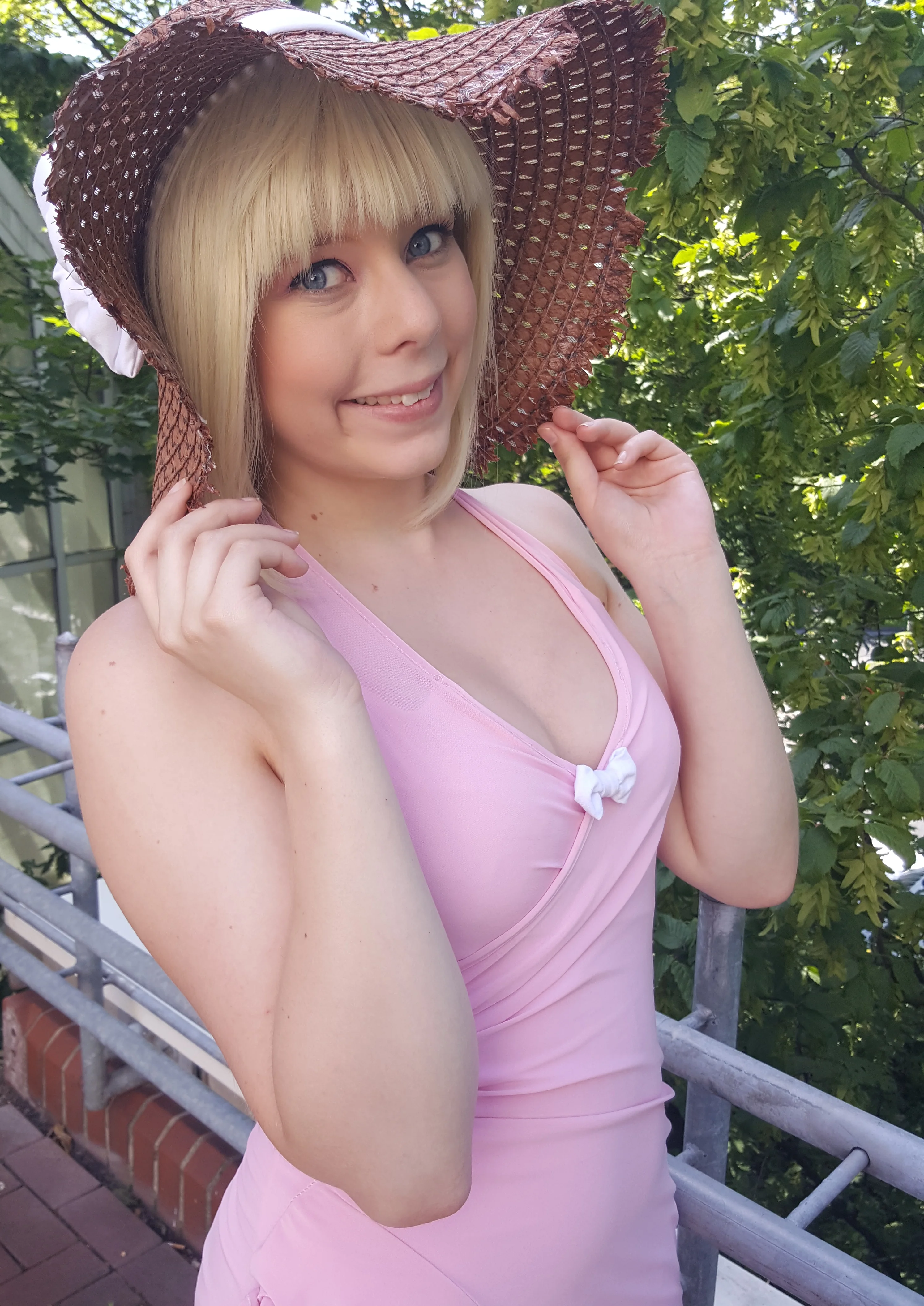 Cosplay-Cover: Shiemi Moriyama (Beach Dress)