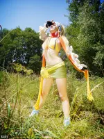 Cosplay-Cover: Rikku FFX2 (Diebkostüm)