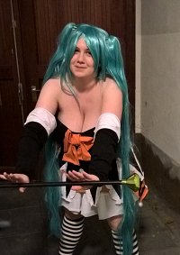 Cosplay-Cover: Miku Hatsune Halloween