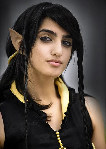 Cosplay-Cover: Nacht-Elfe Stern