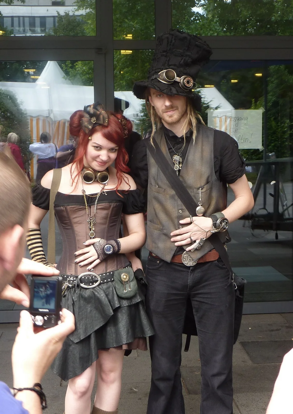 Cosplay-Cover: Steampunk Azubi