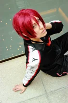 Cosplay-Cover: Rin Matsuoka [Samezuka-Tracksuit]