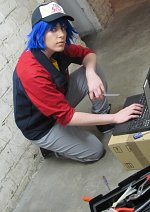 Cosplay-Cover: Bruno (Team 5DS Pit Crew)