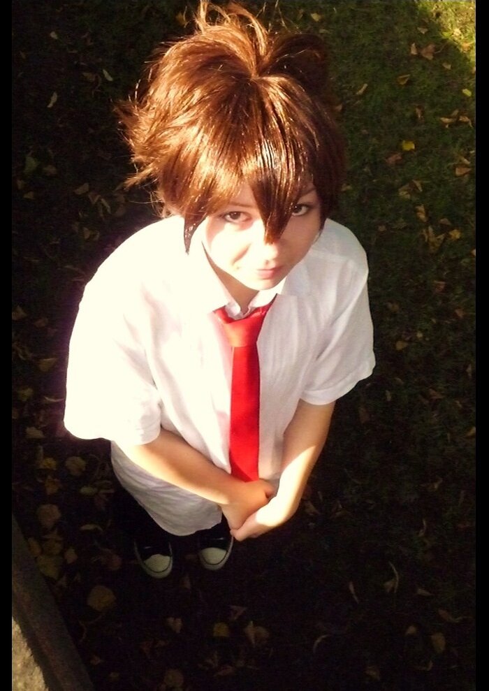 Cosplay-Cover: Tsunayoshi Sawada [Summer School Uniform]