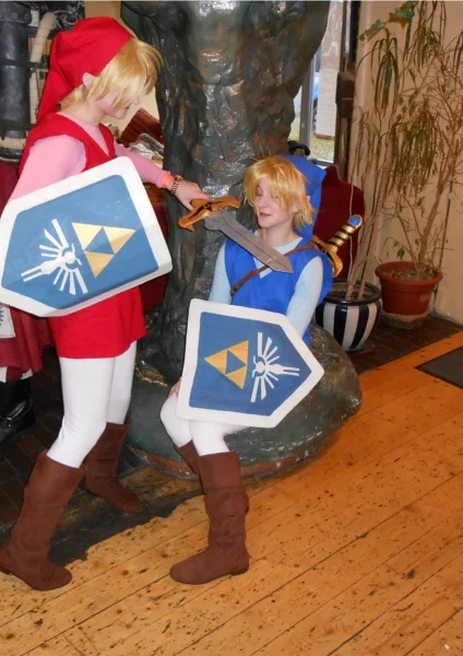 Cosplay-Cover: Blue Link