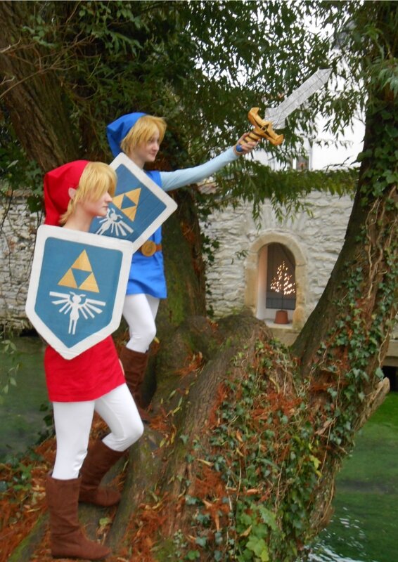 Cosplay-Cover: Blue Link