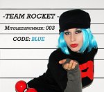 Cosplay-Cover: Team Rocket Göre "Blue"