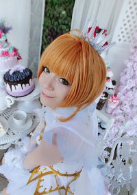 Cosplay-Cover: Sakura Kinomoto (White Snow Angel)