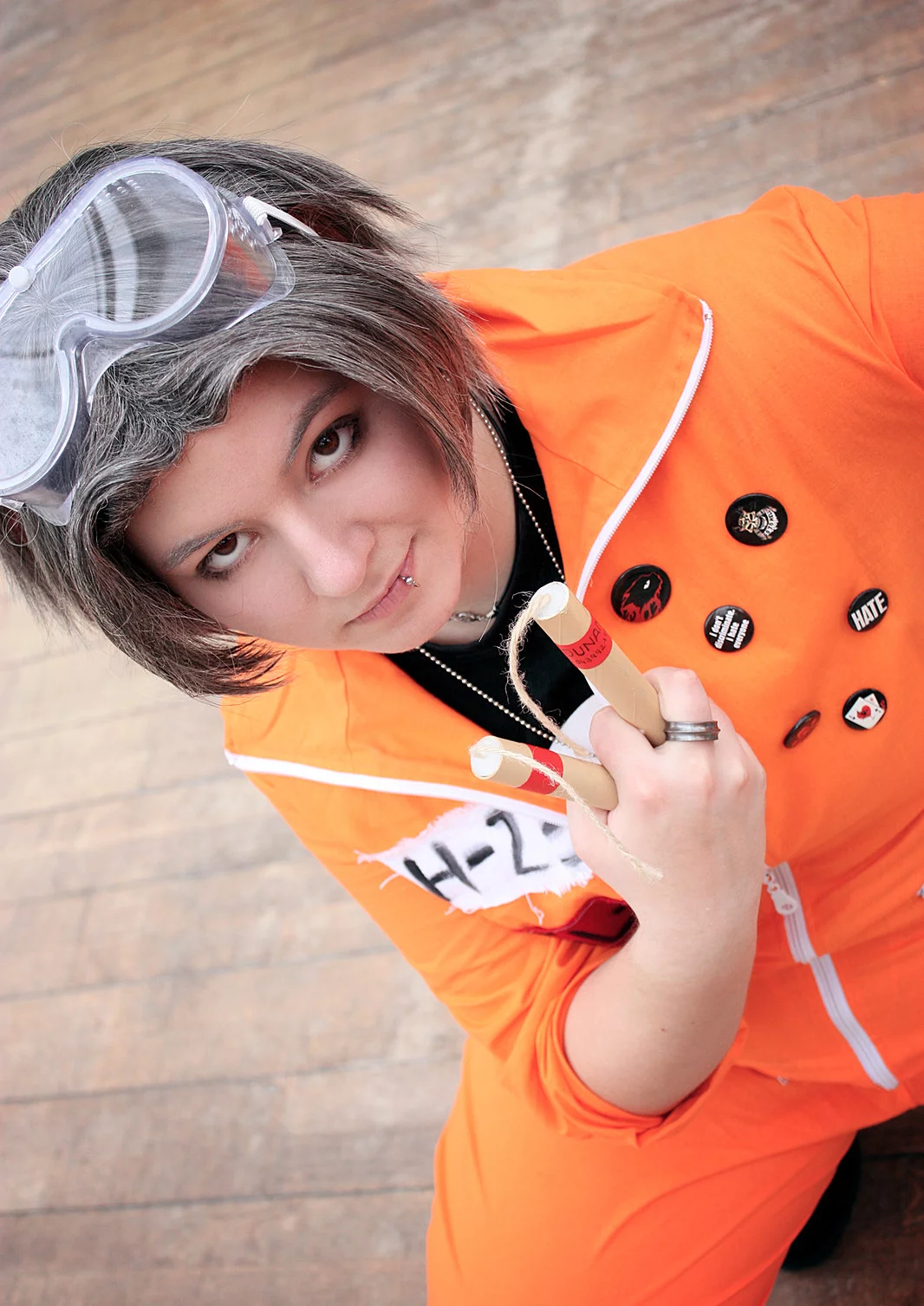 Cosplay-Cover: Gokudera Hayato [Orange Jumper]