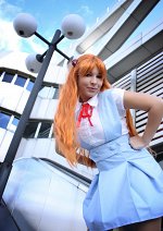 Cosplay-Cover: Asuka Langley Soryu [Schuluniform]