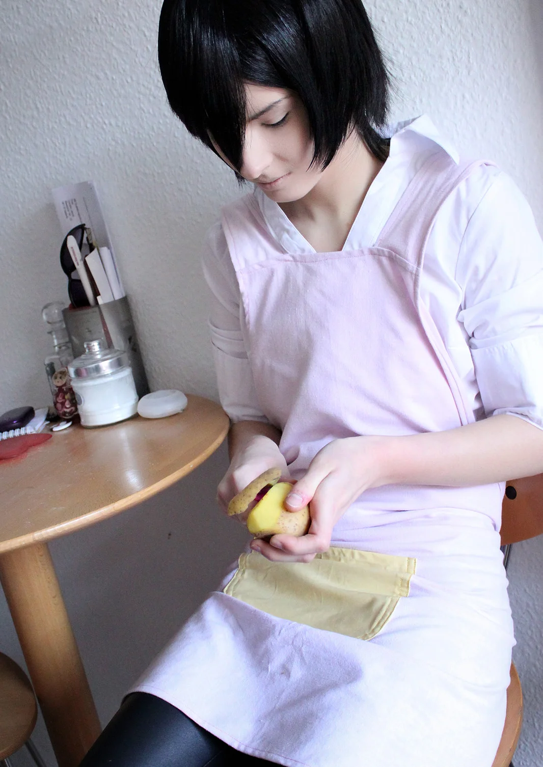 Cosplay-Cover: Lelouch Lamperouge -Hauswirtschaftsunterricht-