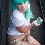 Cosplay: Bulma [meeting Yamchu]