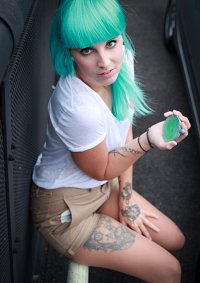 Cosplay-Cover: Bulma [meeting Yamchu]