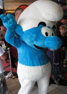 Cosplay-Cover: Clumsy (Schlumpf)