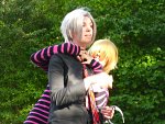 Cosplay-Cover: Belphegor (Pink- Stripes Version)