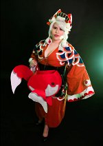 Cosplay-Cover: bravely second MagnoliaKitsune costume