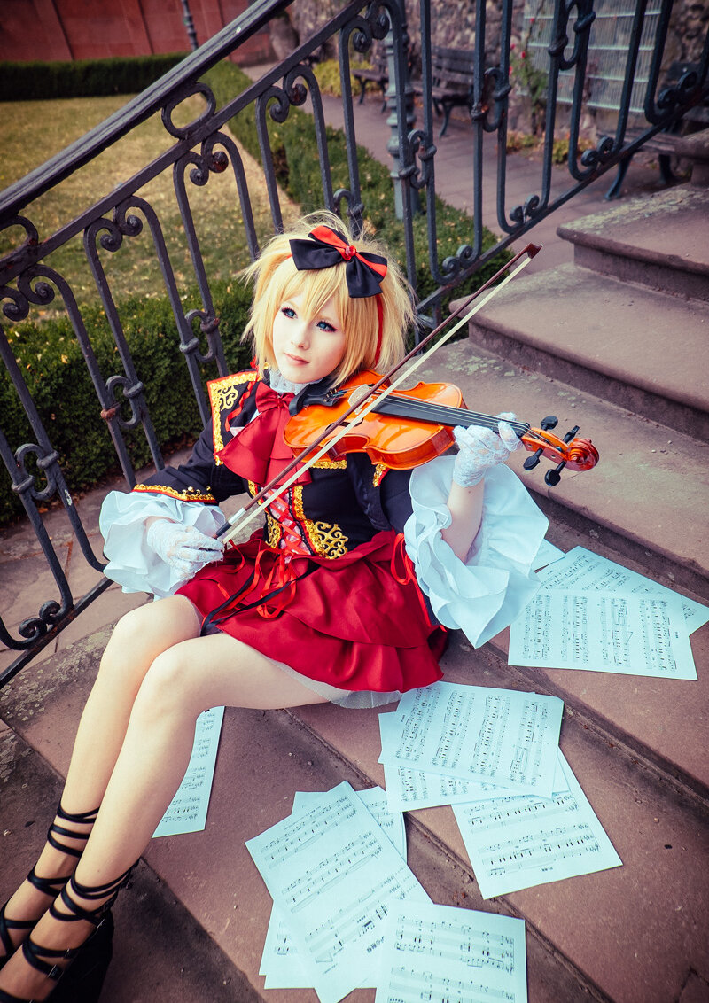 Cosplay-Cover: Kagamine Rin ❀ Sandplay Singing of the Dragon ❀