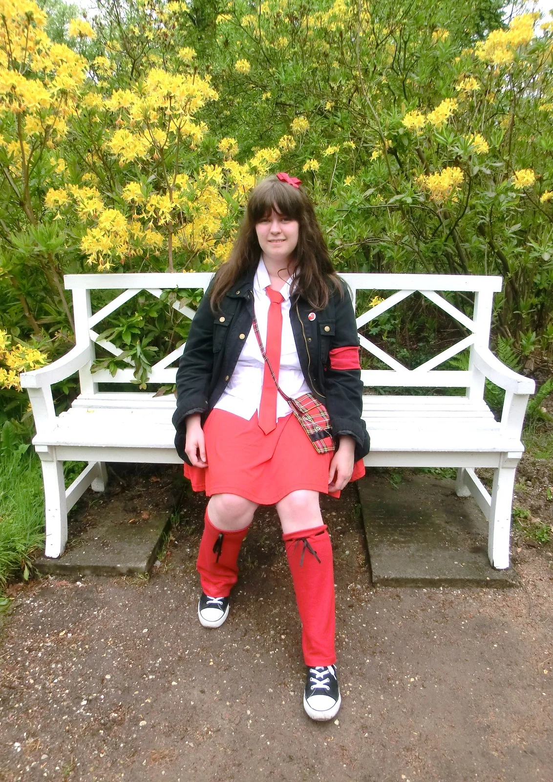 Cosplay-Cover: Amu Hinamori [Schuluniform]