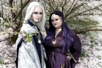 Cosplay-Cover: Ringmagierin Moriana von Silentia