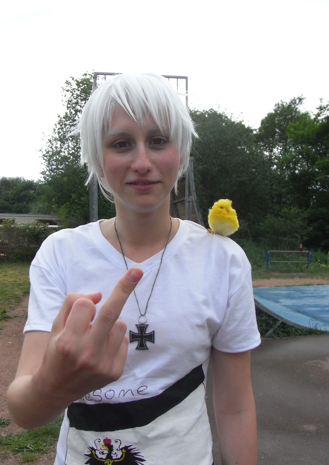 Cosplay-Cover: Preußen im awesome T-Shirt