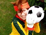 Cosplay-Cover: Endou Mamoru [Inazuma Japan Torwart]